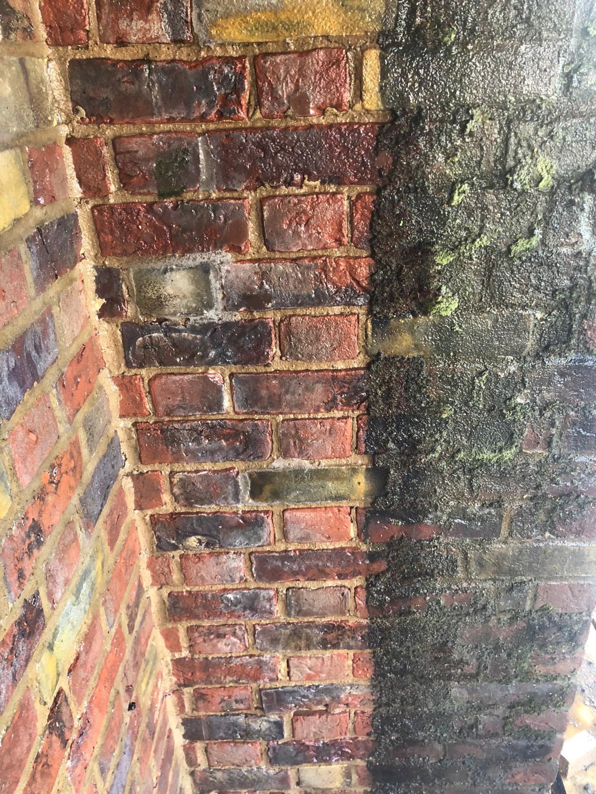 Stone & brick cleaning