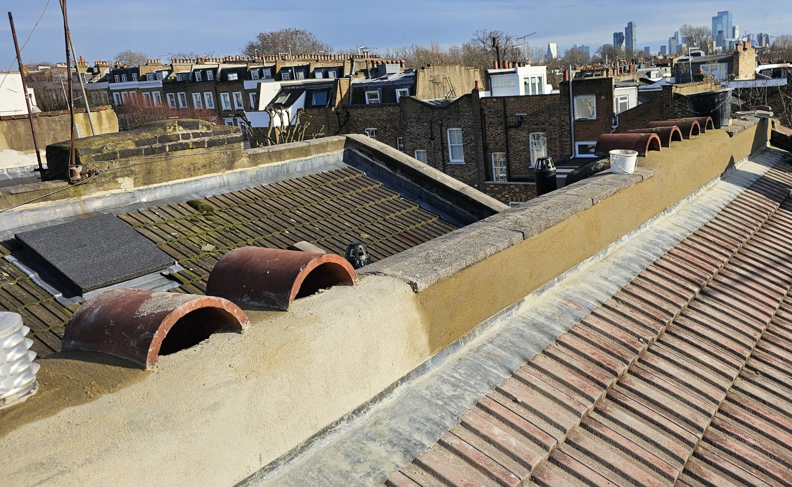 Roof & flaunching works