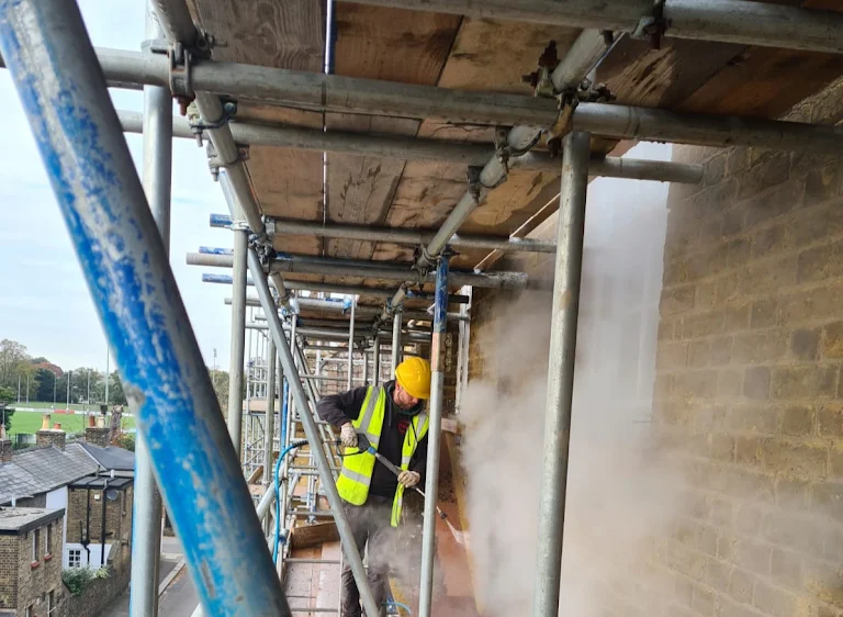 Conservation cleaning for historic fabric